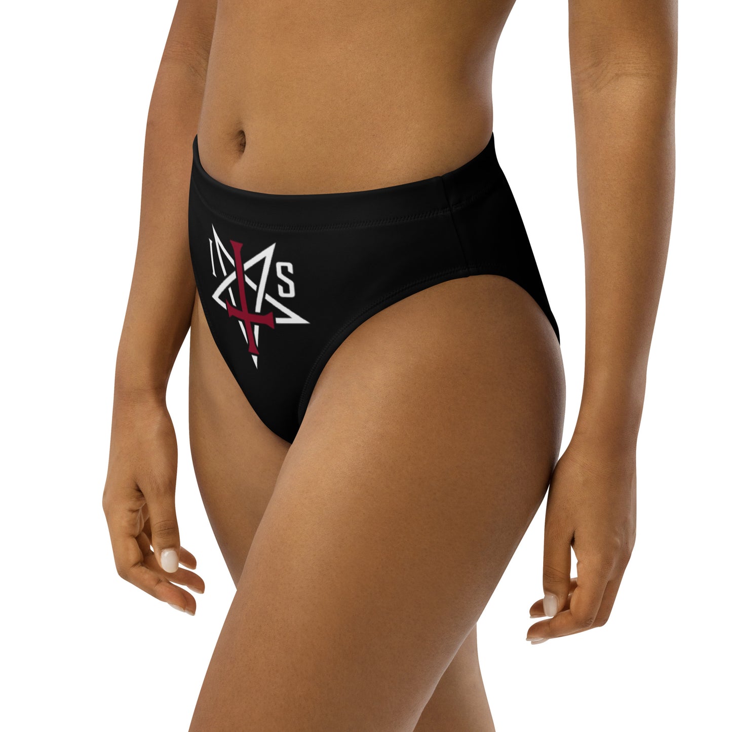 Infernal Society Recycled High-Waisted Bikini Bottom