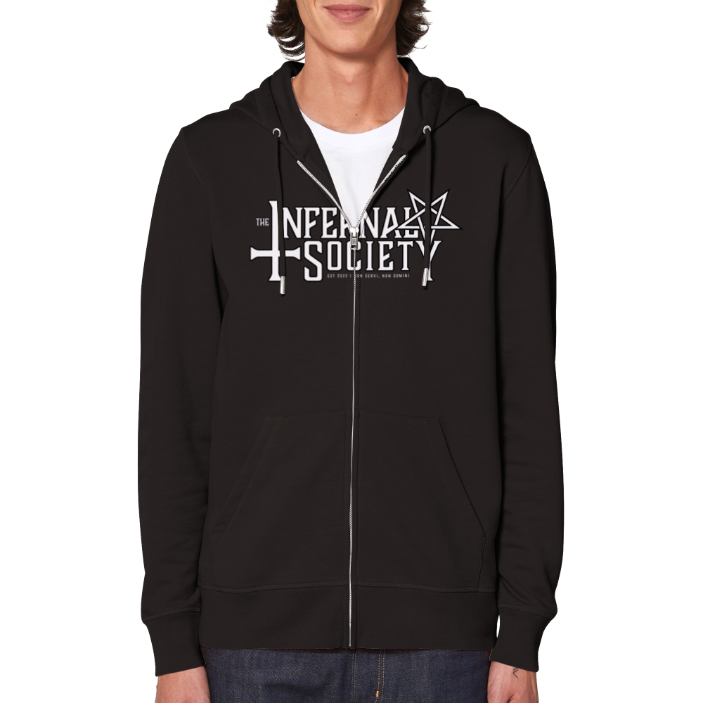 Infernal Society Organic Unisex Zip Hoodie